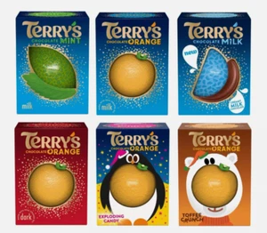 Terry's Chocolate Orange Ball | Orange Mint Milk Chocolate| Variety Gift Pack - Picture 1 of 9