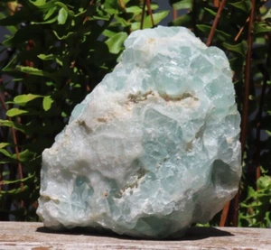 Trozo de cristal de fluorita verde 710 gramos áspero y crudo de México curación natural - Imagen 1 de 19