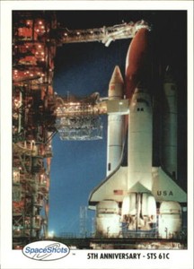 1991 Space Shots #153 5th Anniversary - STS 61C
