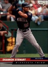 2005 Leaf Minnesota Twins Baseball Card #119 Shannon Stewart