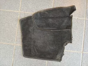 NICE ORIGINAL PORSCHE 911 912 PASSENGERS SIDE MAP POCKET GREY LOOP CARPET NLA 11 - Picture 1 of 4