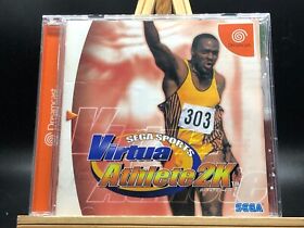 Virtua Athlete 2K w/spine (Sega Dreamcast,2000) from japan