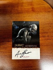 2014 The Hobbit: An Unexpected Journey Andy Serkis as Gollum Autograph