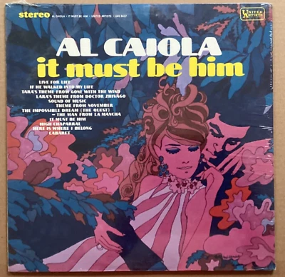 SEALED LP - Al Caiola - It Must Be Him - United Artists Records UAS 6637 STEREO - Image 1 of 2