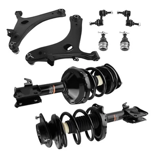Front Struts Coil Springs + Lower Control Arm For Subaru Forester 2009-2013 2.5L - Picture 1 of 12