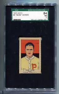 1923 W515 #6 Babe Adams SGC 7 NM - Picture 1 of 2