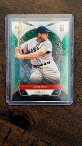 2025 Welcome To The Club "3xMVP" Jimmie Foxx /99 Green Stardust Foil #35 MVP - Picture 1 of 2