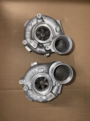 Audi A6 S6 S7 Stock Turbochargers Set 2013-2018 (079145721 and 079145722) - Image 1 of 3