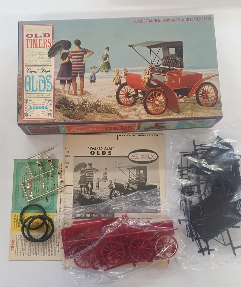 KIT MARCA AURORA SERIE OLD TIMERS OLDSMOBILE 1904 VINTAGE - Immagine 1 di 1