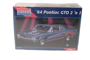 '64 Pontiac GTO 1:24 Monogram MODEL KIT NOS 1996 Sealed - Picture 1 of 3