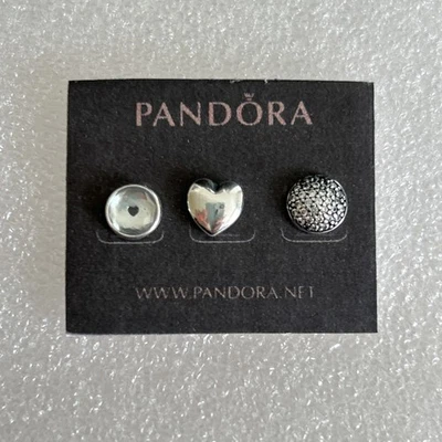 Authentic Pandora 🌟 Mini petite floating charms Trio April birthday 🌟 792615 - Image 1 of 3