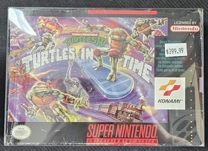 Teenage Mutant Ninja Turtles IV: Turtles in Time - SNES G91625 - Picture 1 of 3