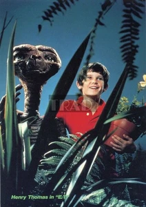 HENRY THOMAS ET E.T. 1980s Original JPN PICTURE CARD SHEET 5.7"x8.2" #ss6 - Picture 1 of 2