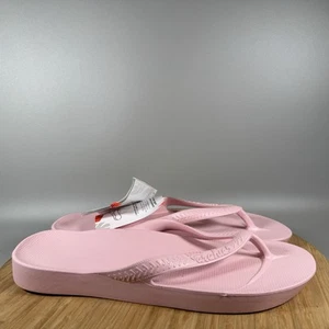 Archies Arch Support Flip Flops pink Herren 10 Damen 11 hohe Fußgewölbe Zehenstegsandale - Bild 1 von 6