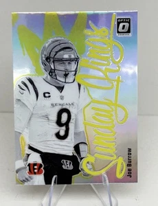 2024 Donruss Optic - Sunday Kings #4 Joe Burrow SSP Custodia Hit 🔥 - Foto 1 di 2