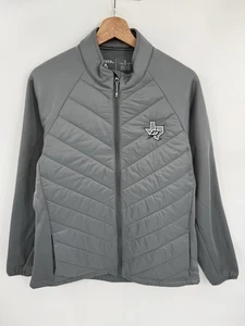Antigua Dallas Stars NHL donna Altitude full zip puffer grigio taglia large - Foto 1 di 7