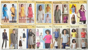 Lot of 10 Butterick Women's Sewing Patterns 2020s Sizes 14-24* Uncut - Picture 1 of 1
