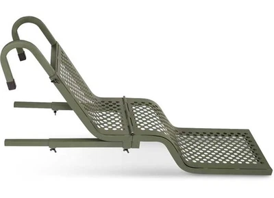 Beavertail Boats and Decoys 400195 Folding Dog Ladder Aluminum Green - Image 1 of 4