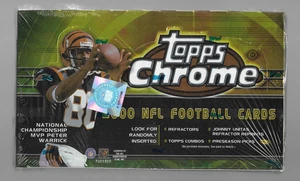 2000 Topps Chrome Football Sealed Box - Picture 1 of 2