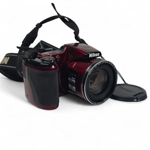 Nikon COOLPIX L820 Digital Bridge Camera Red 16MP 30x Zoom 1080p CMOS - Picture 1 of 10