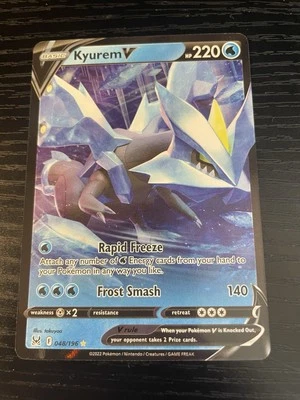 Kyurem V 048/196 Swsh11: Lost Origin Holo - Image 1 of 2