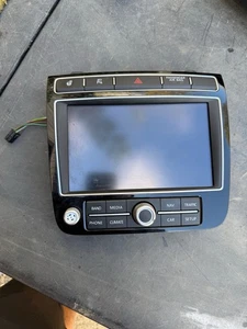 15 16 17 VW Touareg Dash Screen Display Radio Unit 7P6919603L - Picture 1 of 2