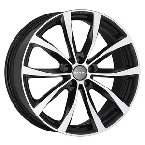 ALLOY WHEEL MAK WOLF FOR MERCEDES CLASSE E 2016-2022 7.5X18 5X112 BLACK MIRROR - Bild 1 von 6