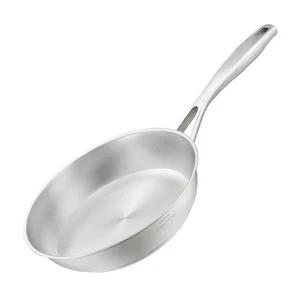 SILBERTHAL Edelstahl Pfanne Unbeschichtet - Induktion - Profi Bratpfanne 20 cm - Bild 1 von 8