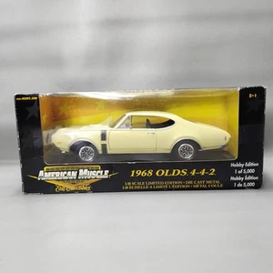 Ertl Hobby Edition 1968 Olds 442 1:18 Diecast 1 of 5000 Yellow - Picture 1 of 10