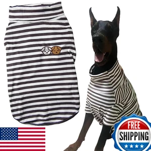 Rollkragen Hundeshirt süß Stickerei weich dehnbar Sweatshirt für kleine Hunde - Bild 1 von 8