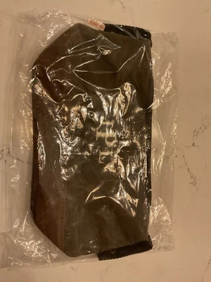 New In Bag, CB Station Olive Waxed Canvas Top Zip Shaving Tote, Monogrammed JPL - Image 1 of 4