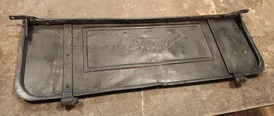26 27 28 29 30 31 Model A T Ford pickup truck tailgate original patina black - Image 1 of 4