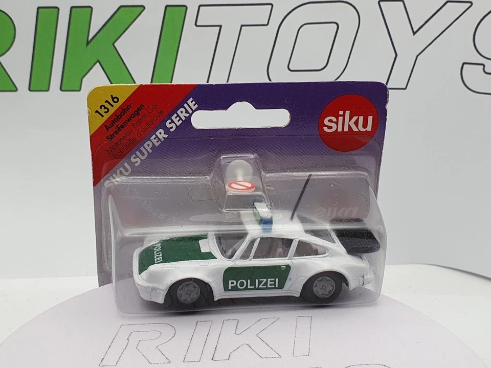 Porsche 911 Polizei Siku 1/64 - Immagine 1 di 1