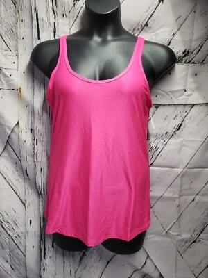 Без границ подростков M, L, XL, XXL розовый декольте Майка полиэстер спандекс - Изображение 1 из 4