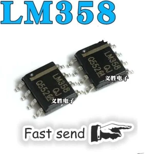 100pcs New LM358DR LM358 SOP-8 IC - Picture 1 of 1
