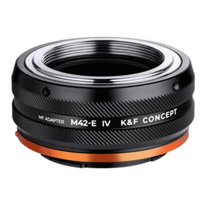 Adaptador de montaje de lente K&F Concept M42-NEX IV para lente M42 a cámara Sony con montaje E - Imagen 1 de 8