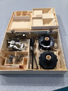 Euc Vintage Singer sewing machine parts 4 specialized foot pedals other items - Picture 1 of 6