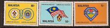 MALAYSIA 1982 BOY SCOUT SC # 233-235 MNH