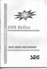 Seg Dvr Belize Silber English Dvd Recorder User Manual Bedienungsanleitung Anlei