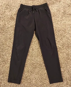 all in motion light weight black pants casual sports band tour boys size L - Picture 1 of 6
