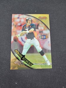 John Elway 1997 Bowman's Best Refractor Super Jumbo 5x7 Card (RB)