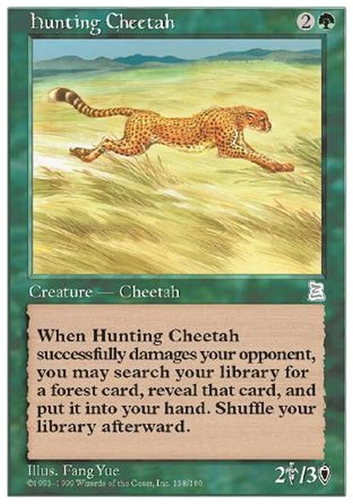 Hunting Cheetah ~ Portal Three Kingdoms [ NearMint ] [ Magic MTG ] - Image 1 of 1