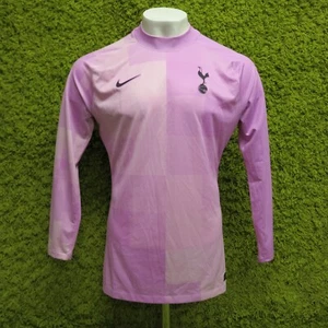 2021-2022 TOTTENHAM HOTSPUR GOALKEEPER GK FOOTBALL SHIRT UNSPONSOR PLAYER ISSUE - Picture 1 of 13