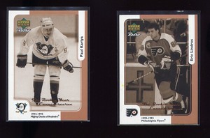 Paul Kariya 1999-00 UD Mcdonald's Retro Hockey Card #McD-1R Rookie Year