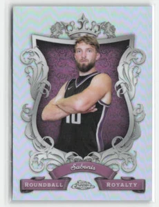 Domantas Sabonis 2023-24 Topps Chrome #RR-13 Roundball Royalty - Picture 1 of 2