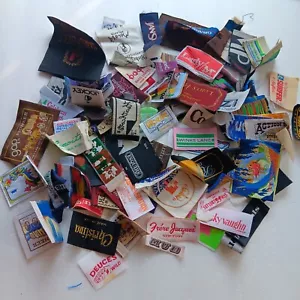 100 Vintage Clothing Labels - Picture 1 of 2