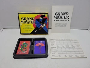 Vintage Grand Master Martial Arts Card Game Hoyle Products 100% Complete 1986 - Picture 1 of 8