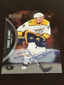 Tanner Jeannot 2021-22 Skybox Metal Universe Autograph #172 /299 - Picture 1 of 2