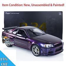 In Stock Capo RC Unassembled Racing Car 1/8 Limited Edition Drift GTR R34 KIT