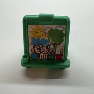 Fisher Price Little People Green Art Easel Preschool Nursery 3” Learning - Picture 1 of 6